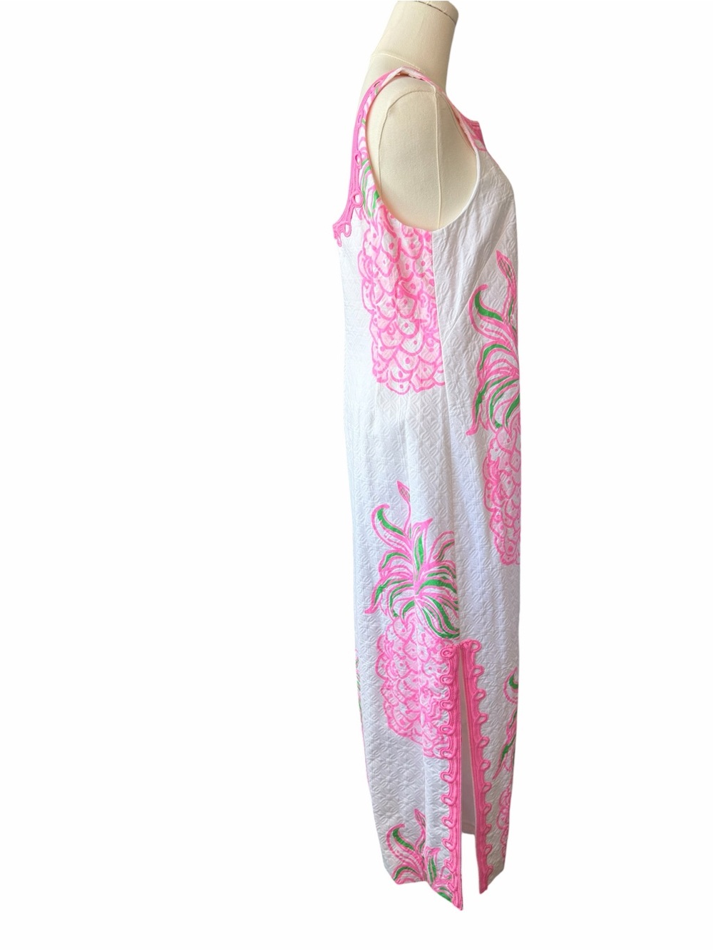 L28 Lilly Pulitzer MARLEIGH STRETCH MAXI SHIFT DRESS Size 8 - Picture 4 of 8